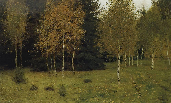 Autumn, 1889, Isaac Levitan