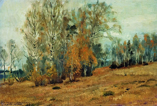 Autumn, 1891, Isaac Levitan