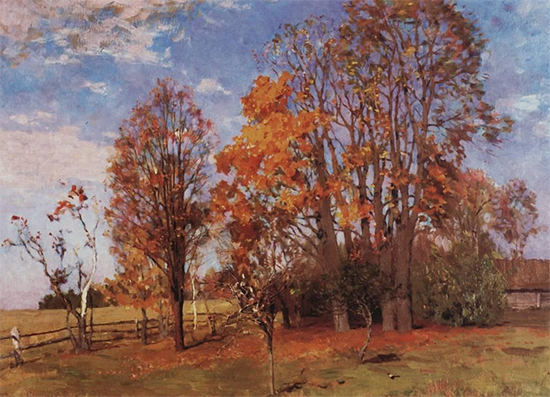 Autumn, 1896, Isaac Levitan