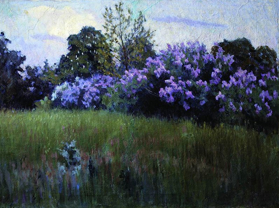 Lilacs in Bloom by Tit Dvornikov