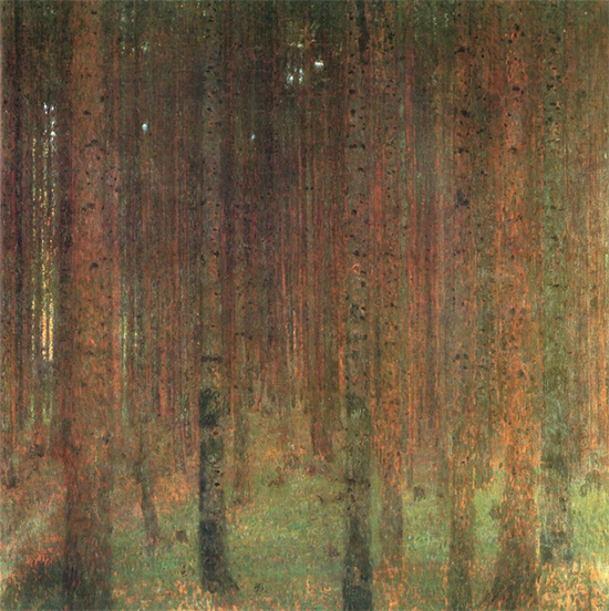 Pine Forest II, 1901, Gustav Klimt