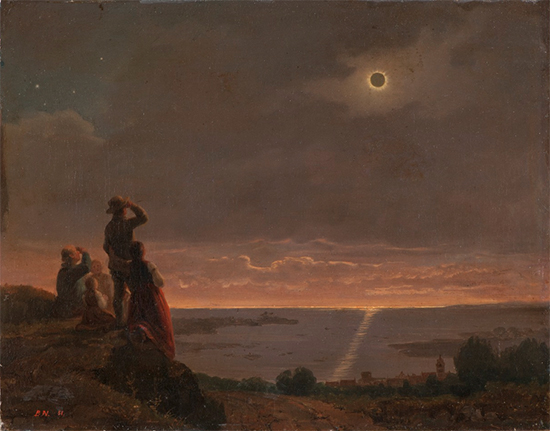 Solar Eclipse, 1851, Brengt Nordenberg