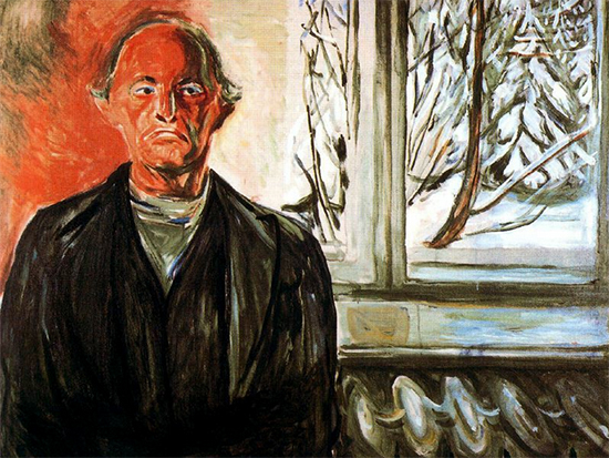 By the Window, 1940, Edvard Munch