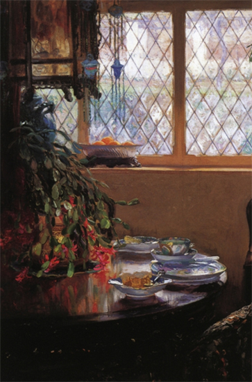 From the Dining Room Window, 1910, Guy Rose