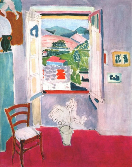 Open Window at Collioure, 1910, Henri Matisse