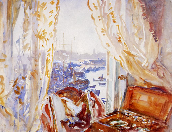 View from a Window, Genoa, 1911, John Singer Sargent