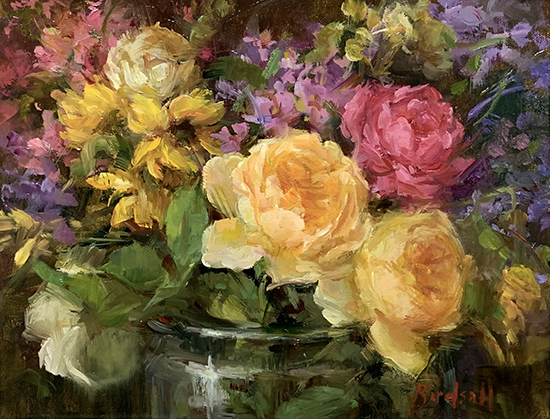 Floral Oil Painting © Stephanie Birdsall