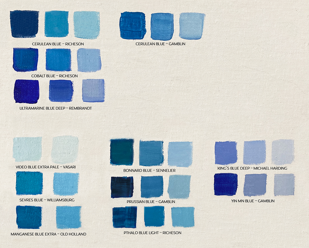 Cerulean Blue - How To Make Cerulean Blue Color - Mix Acrylic Colors 