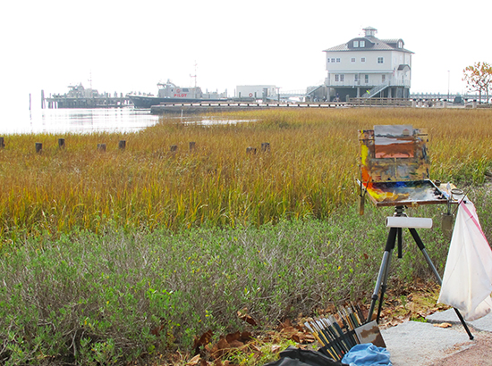 Photo of Pilot Boat station, Charleston, S.C., by John Hulsey