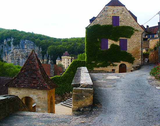 Photo of La Roque Gageac, Dordogne, France, by John Hulsey