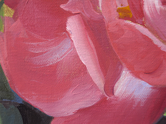 Ann Trusty peony painting demonstration