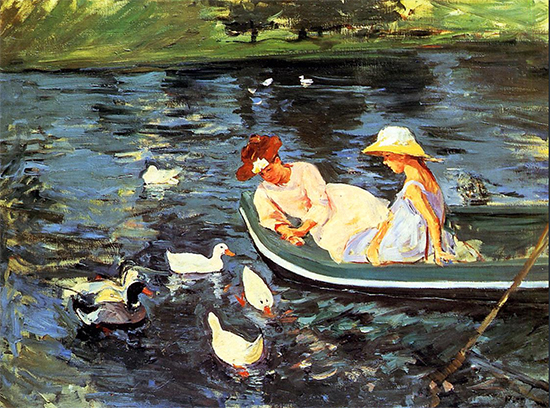 Summertime, 1894, Mary Cassatt