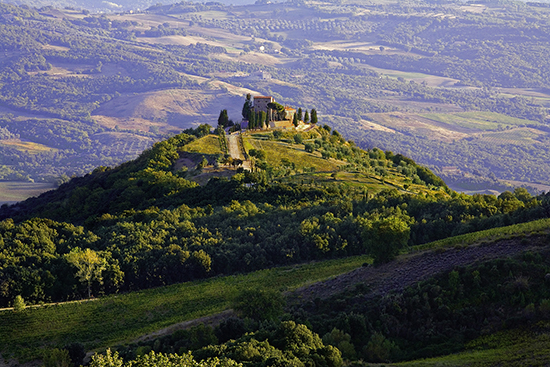 photo of Mastrojanni Agricola, Tuscany, Italy© J. Hulsey paintiing workshops