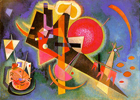 In Blue, 1925, Wassily Kandinsky