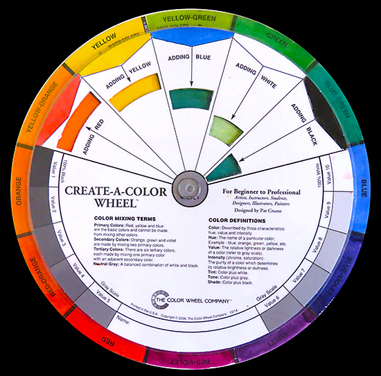 32 Color Wheel With Label - Label Design Ideas 2020