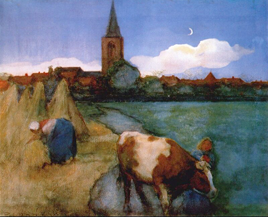 View of Winterswijk, 1898-99, Piet Mondrian