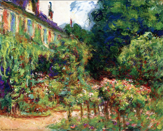 The Artist's House at Giverny, 1913, Claude Monet