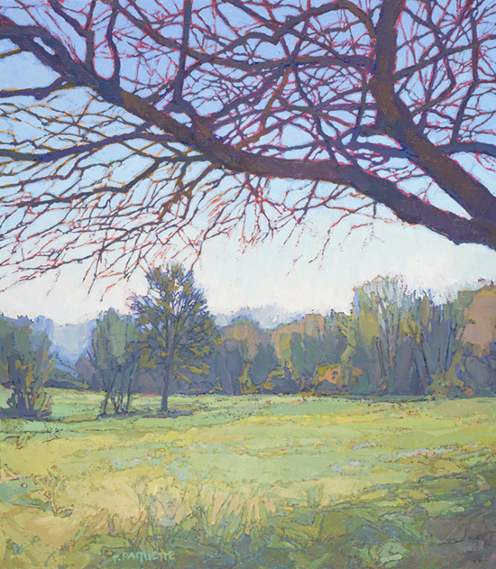 Oil Painting Spring in Provence II by Thomas Paquette