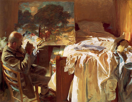 An Artist in His Studio, 1904, John Singer Sargent