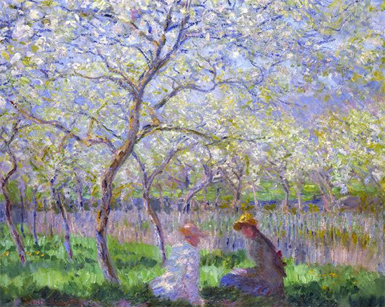 Le Printemps 1886 Claude Monet