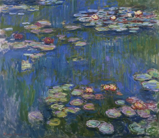 Nymphaea, 1916, Claude Monet
