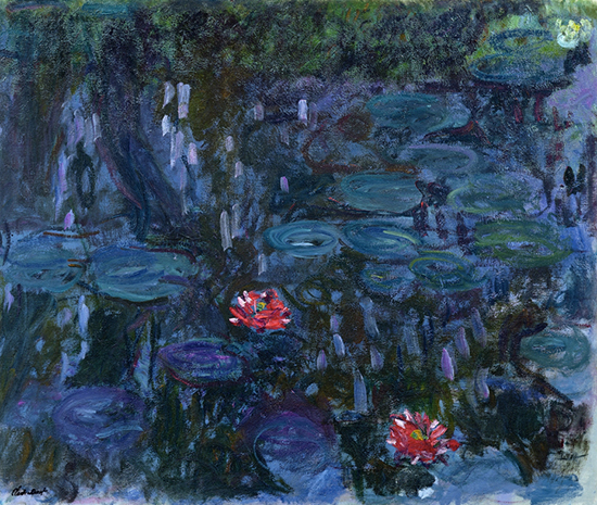 Nymphaea Reflets de Saule by Monet