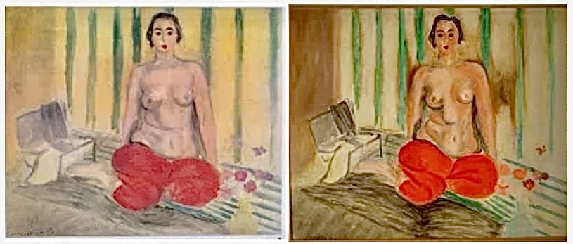 Odalisque in Red Pants, 1925, Henri Matisse