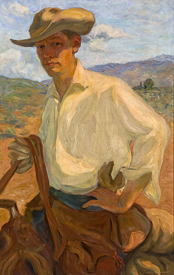Portrait of the Artist, ca. 1910, Donald Beauregard