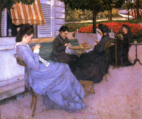 Portraits in the Countryside, 1876, Gustave Caillebotte