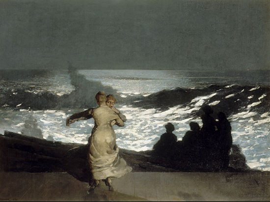 Summer Night, 1890, Winslow Homer
