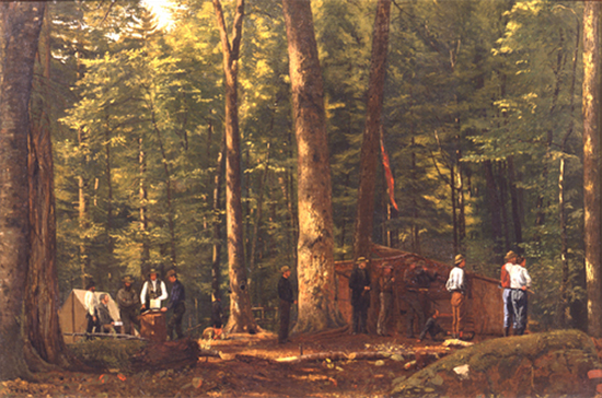 The Philosopher's Camp, 1858, William James Stillman