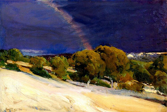 The Rainbow, 1907, Joaquin Sorolla