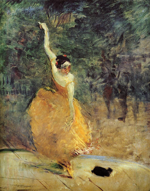 The Spanish Dancer, 1888, Henri de Toulouse-Lautrec