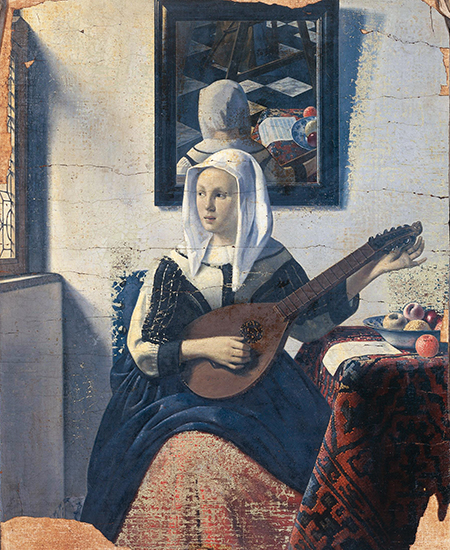 Woman Playing the Lute by Han van Meegeren