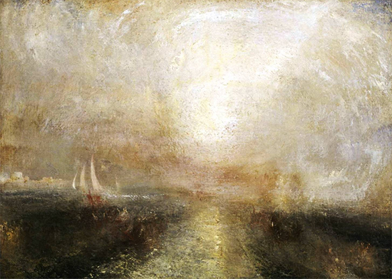 Yacht Approaching the Coast, ca. 1840-45, J. M. W. Turner