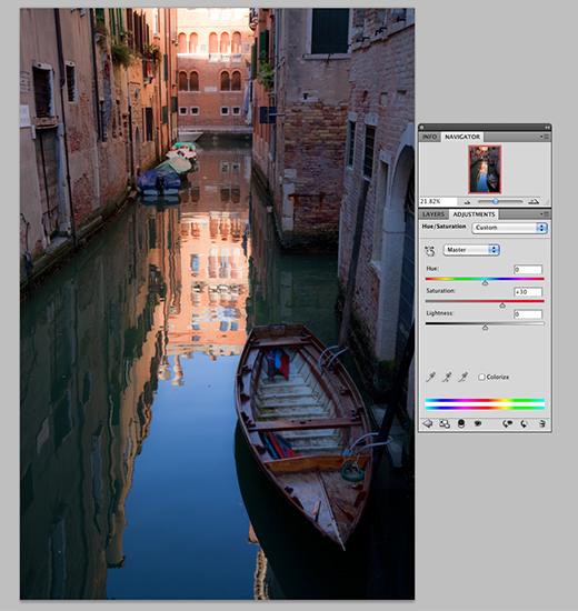 screen shot of photoshop editor window