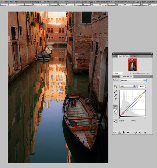 screen shot of photoshop editor window