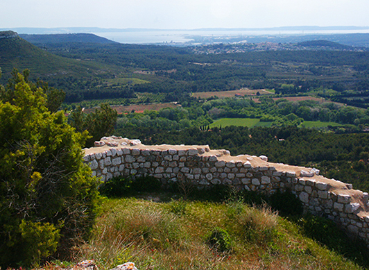 photo of Ventabren vista. © J. Hulsey