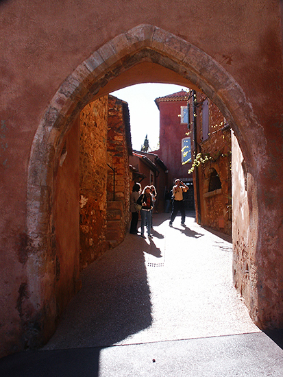 photo of Roussillon, France. © J. Hulsey