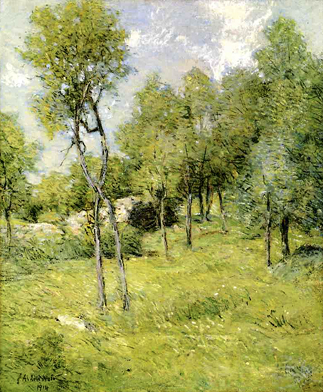 Midsummer Landscape, 1914, J. Alden Weir