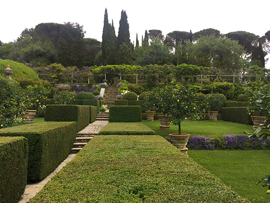 Gardens at La Foce © A. Trusty