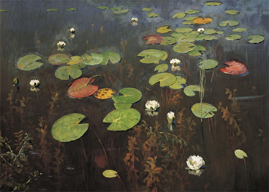 Water Lilies (Nenuphar), 1895, Isaac Levitan